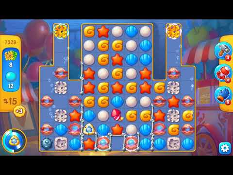 Fishdom 2021 - Level 7329   #playrix #fishdom #gaming