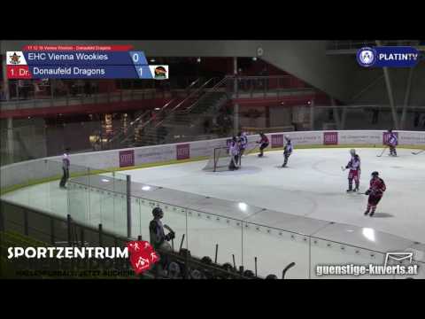 17.12.16 Vienna Wookies - Donaufeld Dragons - 1:1  (1. Dr. / 15:23) am 17.12.2016 17:40