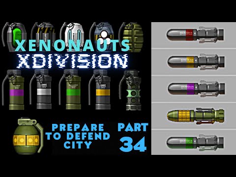 Xenonauts X-division mod #34.Preparing fighters to defend Urumchi City from terror attack Ceasans👽🌆🔥