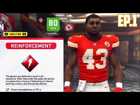 Madden 20 Career Mode MLB Ep.1- CATCHING A PICK IN DEBUT!!
