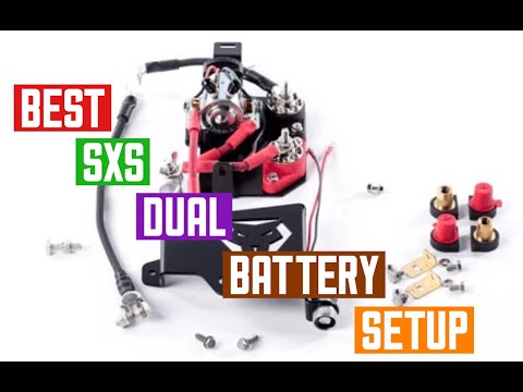 The BEST Dual Battery Kit for your Polaris Rzr!!!  PRO TIP to create EASY charging port access.