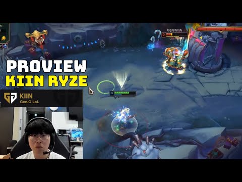 GENG Kiin Stream Ryze Dominate KR Challenger Rumble