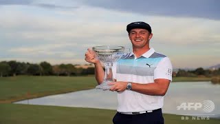 デシャンボーが今シーズン初優勝、16番のイーグルパットで逆転