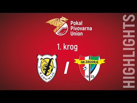 Kalcer Radomlje - Zagorje | Pokal Pivovarna Union 2024/25 - 1. krog | VRHUNCI