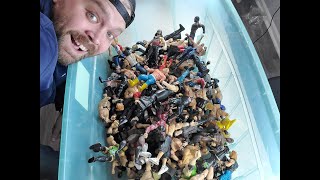 I Score 100 Vintage Wrestling Figures to Sell on Ebay and a Video Game Score!