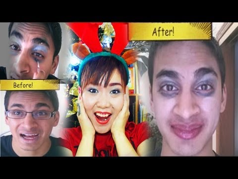 HOW GUYS/MEN DO MAKEUP Collab with AZREN RAJU