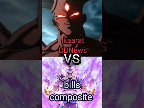 kaarat vs bills #db #fanmanga #dbsuper #vs  #bills #dbaf