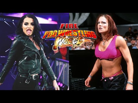 Paige vs Lita : Fire Pro Wrestling World
