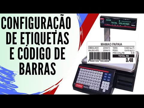 Label and barcode configuration - Filizola Platina