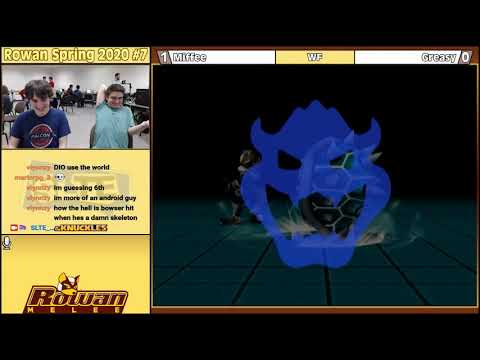 Rowan Spring 2020 #7 P+: Miffee (Bowser, R.O.B., Snake, MK) Vs. Greasy (Fox, Marth) - WF