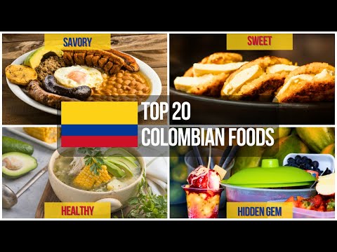 Top 20 Colombian Foods 🇨🇴🍴