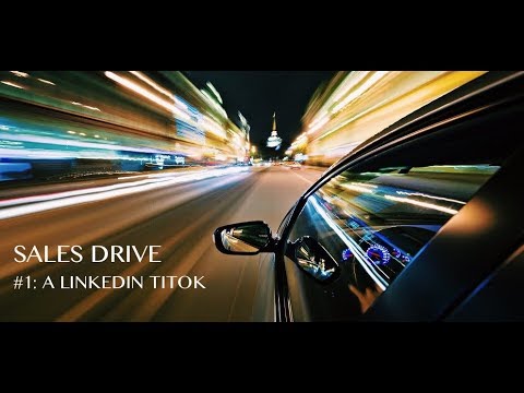 Sales Drive #1: Mi a 3+1 LinkedIn-titok - YouTube