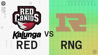 MSI 2022 - Group Stage D4 - RED vs RNG
