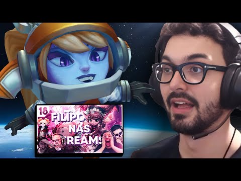 FILIPOPPY É DE OUTRO PLANETA - MYLON REACT Filipoppy - Mono poppy nas streams #18 🔨