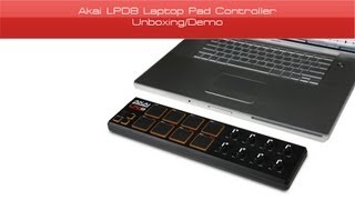 Video thumbnail for Unboxing/Demo|Akai LPD8 Laptop Pad Controller by Legendary Music