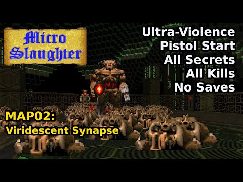 Micro Slaughter Community Project - MAP02: Viridescent Synapse (Ultra-Violence 100%)