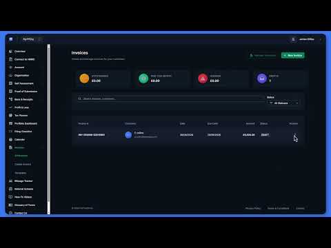 Creating and Sending an Invoice