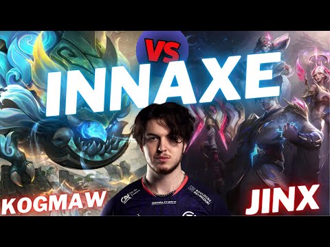 INNAXE | KOGMAW VS JINX | ADC GAMEPLAY | Patch 14.22 / Season 14 | #LeagueofLegends