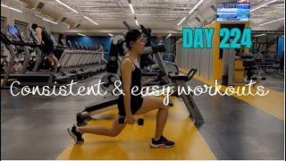 How doing these little exercises leads to long-term habits. On day 224 in a row of fitness