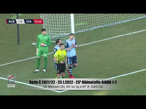 Campionato 2021/22 - 24ª AlbinoLeffe-GIANA 1-2