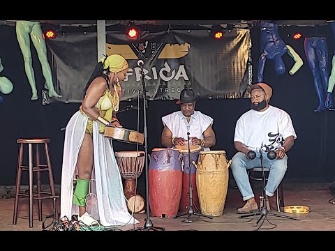 Vimbai Zimuto during the 2nd-African Festival on August 26, 2023