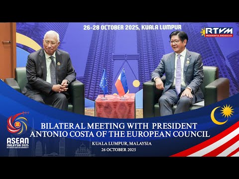 Bilateral Meeting with President Antonio Costa of the European Council 10/26/2025