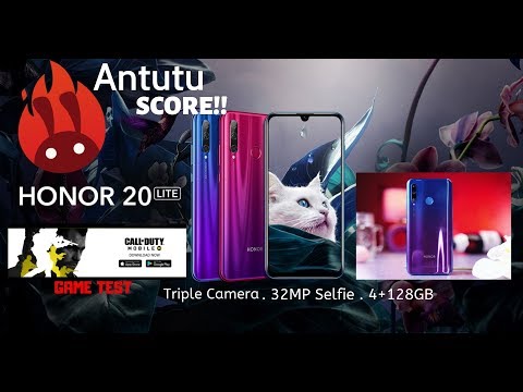 HONOR 20lite Antutu Score and Game Test Call of Duty