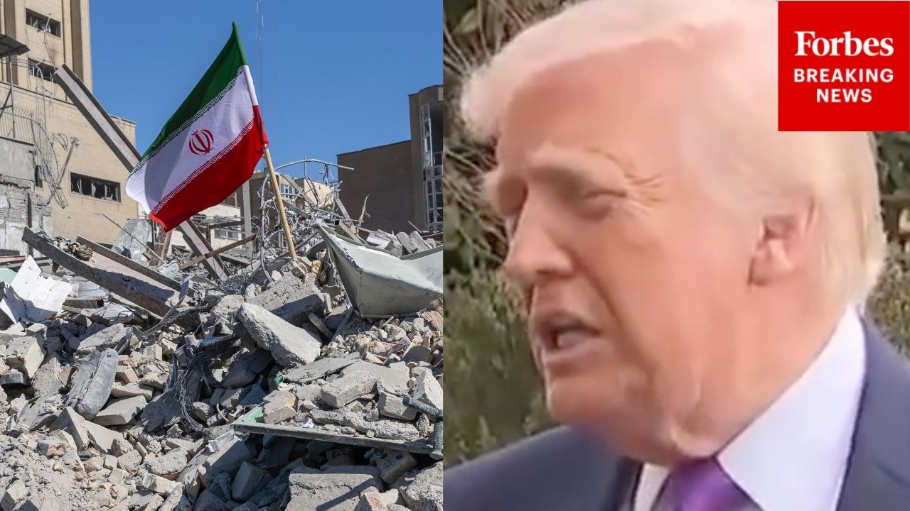Video | Trump Asked: 'What More Do You Need To Do Militarily For This Operation To End' In Iran?