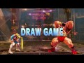Street Fighter V Timeout Poses HD