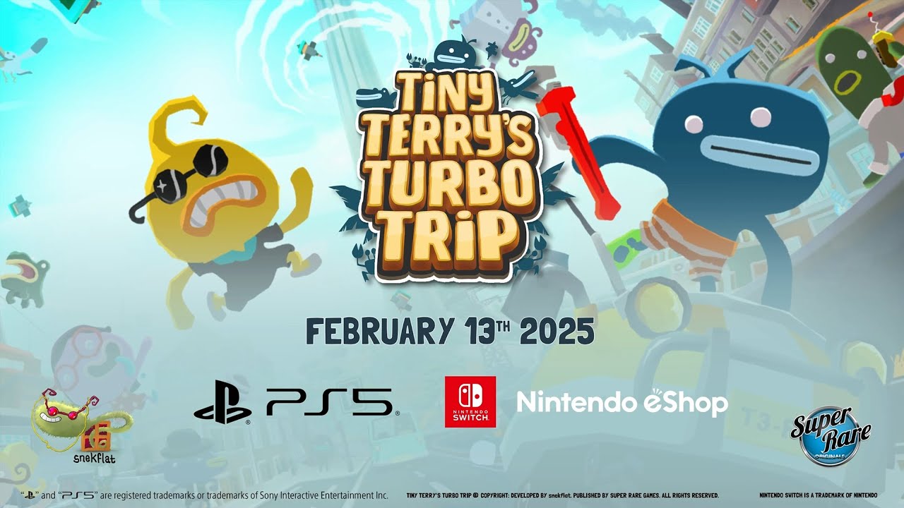 TINY TERRY'S TURBO TRIP | CONSOLE ANNOUNCEMENT (official)