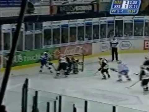 DEL 01-02 #44 Mannheim - Krefeld 7-2 - alle Tore