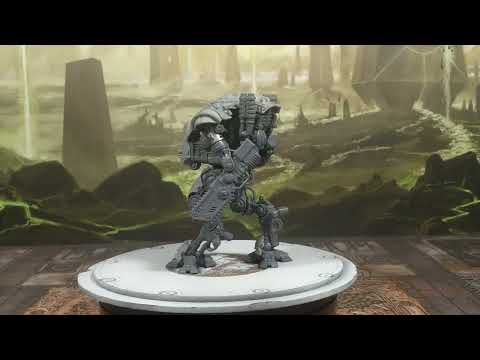 Mini knight Mech armour kit visor version