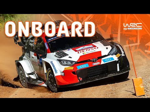 ONBOARD Shakedown Rovanperä | WRC Rally Estonia 2023