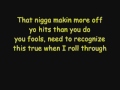 Eazy E - Just Tah Let u Know Lyrics [HQ]