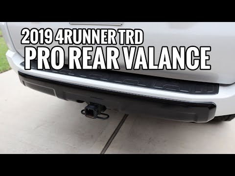 2019 4Runner TRD Pro Rear Valance Install | SR5 Part 2 Flake Garage
