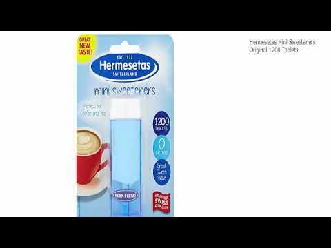 Hermesetas mini sweeteners 400pk, packaging type: box, packa...