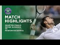 Novak Djokovic vs Marton Fucsovics | Quarter-Final Highlights | Wimbledon 2021