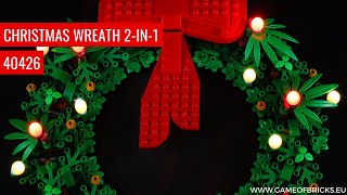 LEGO Christmas Wreath 2-in-1 40426 Light Kit (Classic Version)