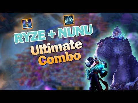 NUNU wombo combo with ryze