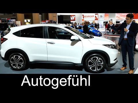 2016 all-new Honda HR-V Mini SUV IAA REVIEW exterior/interior - Autogefühl