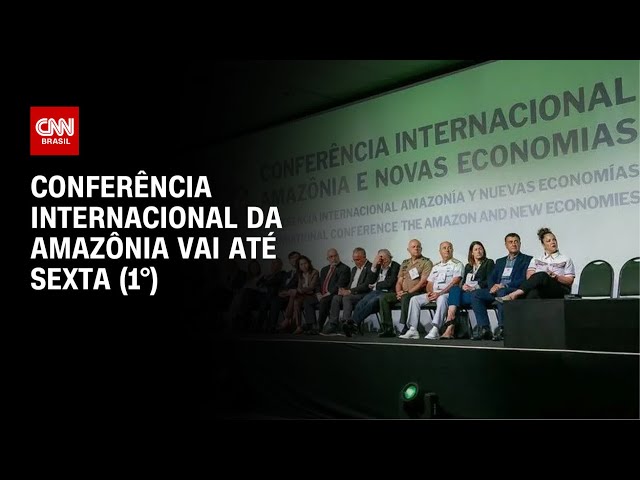 Conferência Internacional da Amazônia vai até sexta (1°) | CNN PRIME TIME