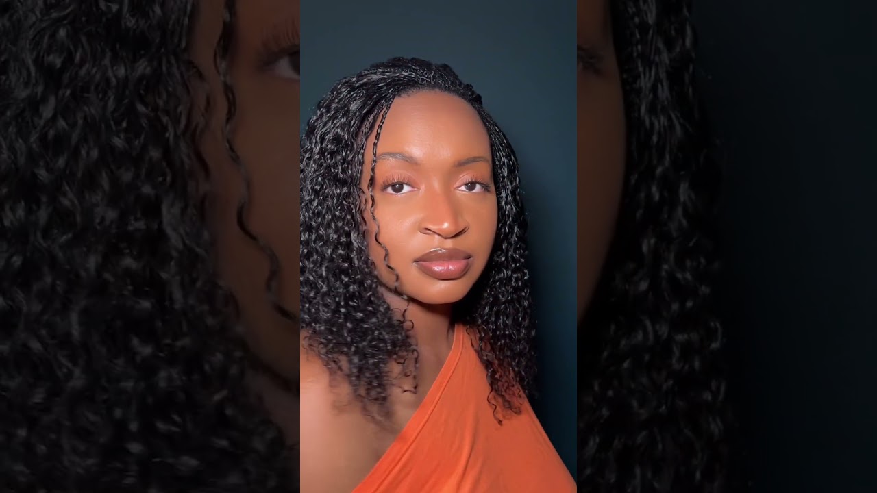 Look at me try microbraids😎