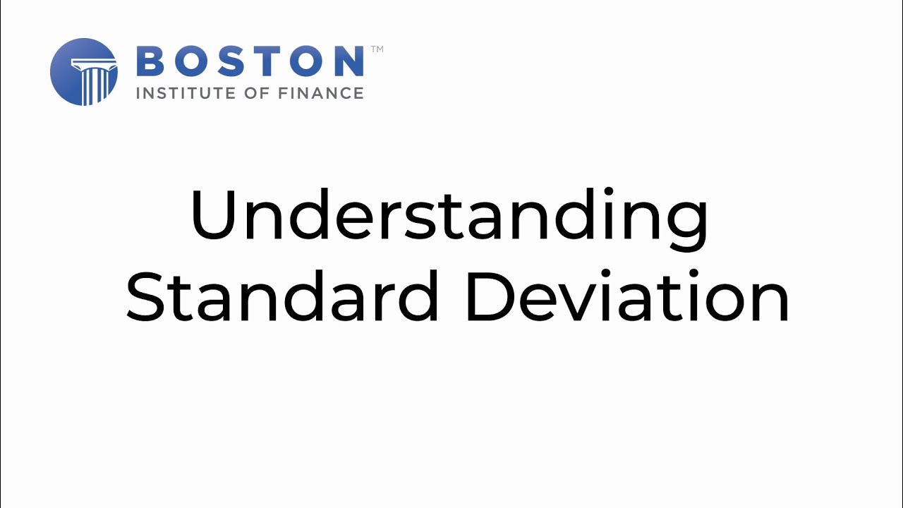Understanding Standard Deviation
