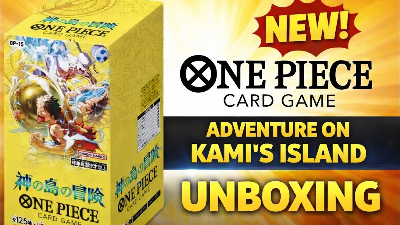     OP15 Adventure on Kami’s Island Booster Box Opening (JP)