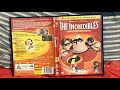 Opening Closing To The Incredibles A Original 2004 Film DVD United Kingdom 2005