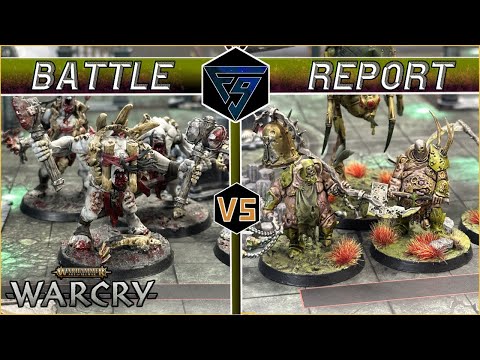 Gorger Mawpack VS Rotbringers - Warcry Battle Report