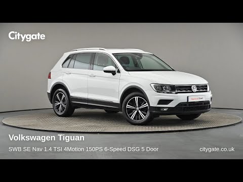 Volkswagen Tiguan - SWB SE Nav 1.4 TSI 4Motion 150PS 6-Speed DSG 5 Door - Citygate Volkswagen Rui...