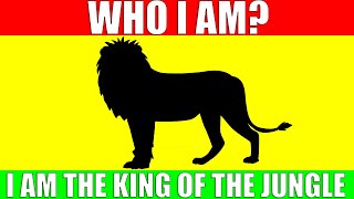 WILD ANIMALS QUIZ FOR KIDS | Knowledge Trivia Questions about Animals for Kindergarten, Preschool