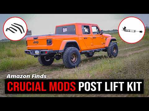 Crucial Amazon Mods after lifting your Jeep!