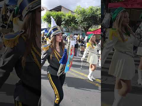 Desfile Riobamba 2026#riobamba #desfile #bandasdeguerra #bastoneras